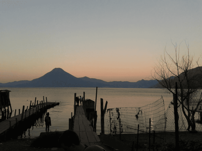 Lake Atitlán in Guatemala during my exchange